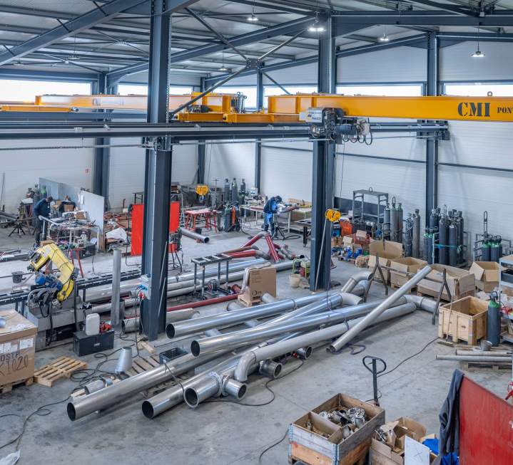 Installation de tuyauterie industrielle complexe Auvergne-Rhône-Alpes