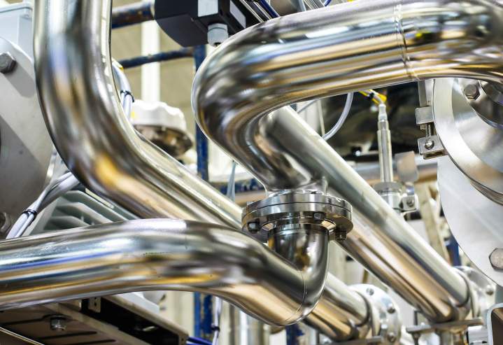 Système de tuyauterie industrielle en acier Auvergne-Rhône-Alpes